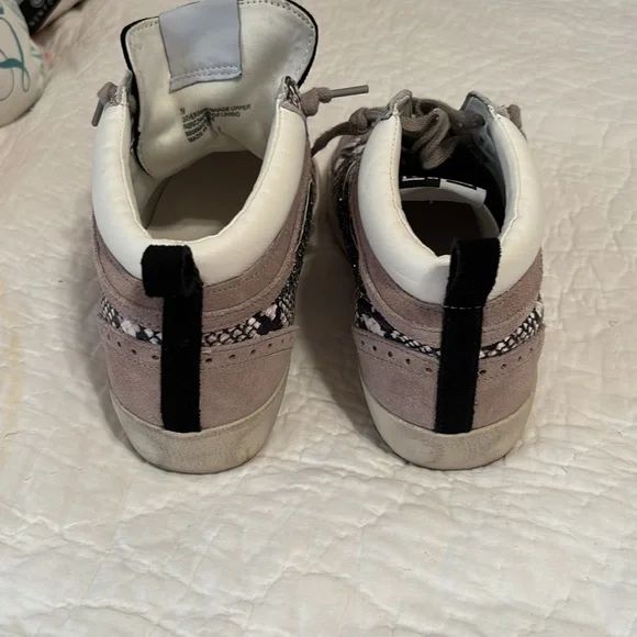 Gianni Bini White High-Top Sneakers - Picture 8 of 8